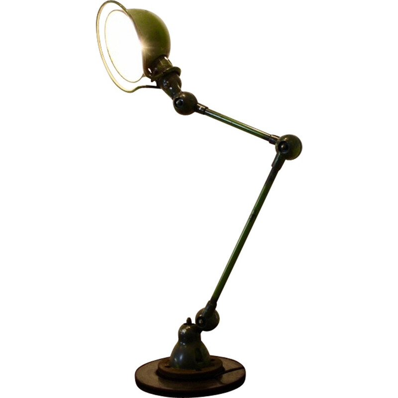 Lampe industrielle par Jean Louis Domecq pour Jieldé - 1950s