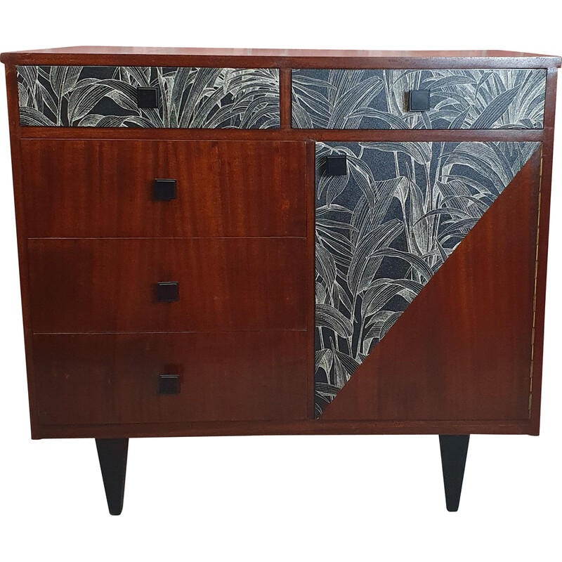 Vintage renovated chest of drawers, Poland 1970