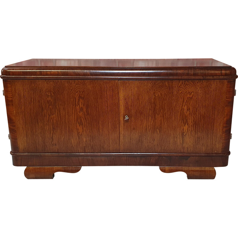 Credenza d'epoca in rovere e noce, 1930