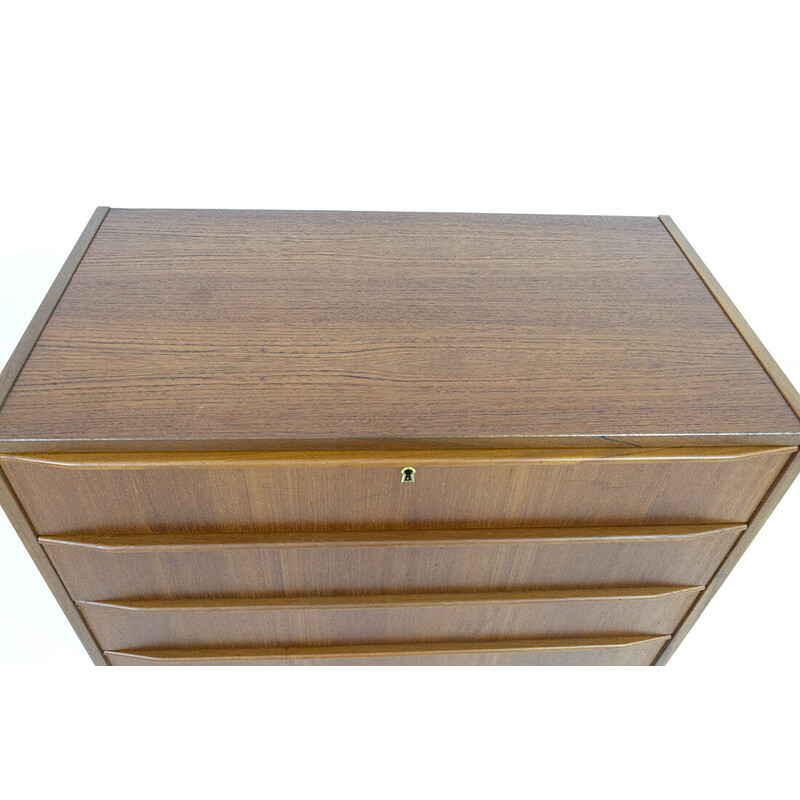Scandinavian vintage chest of drawers in teak, 1960s