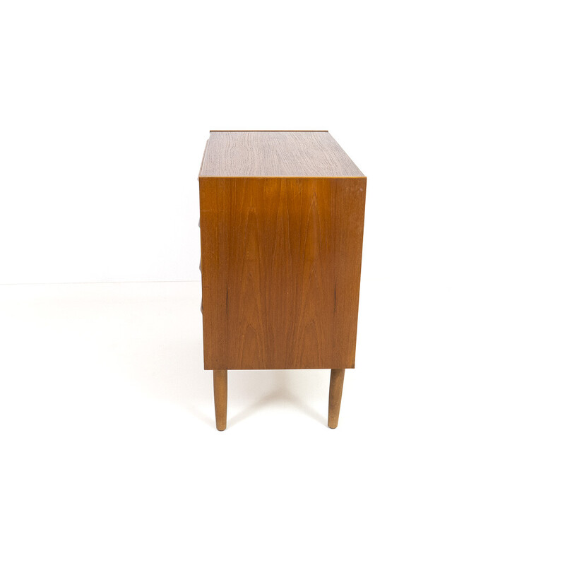 Scandinavian vintage chest of drawers in teak, 1960s