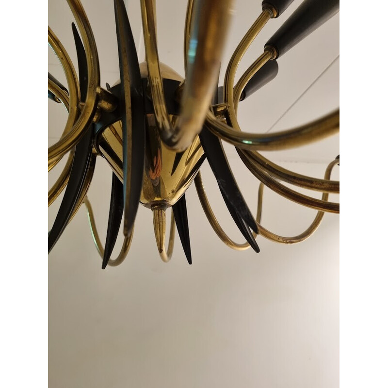 Mid-century chandelier with 24 arms, 1950s