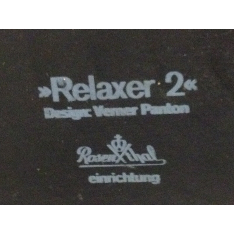 Chaise "Relax", Verner PANTON - années 70