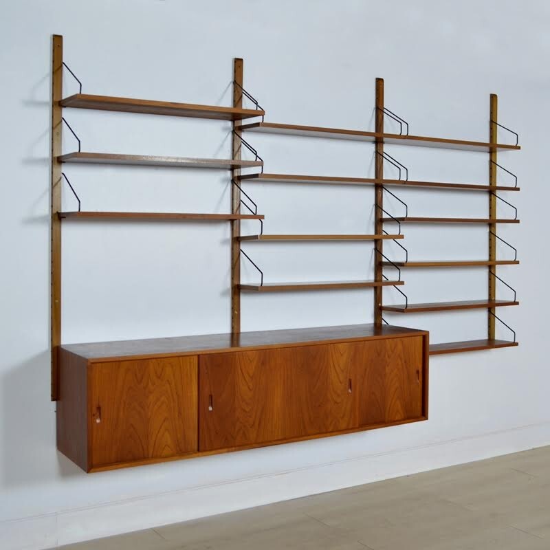 Royal shelving system by Poul Cadovius - 1960s