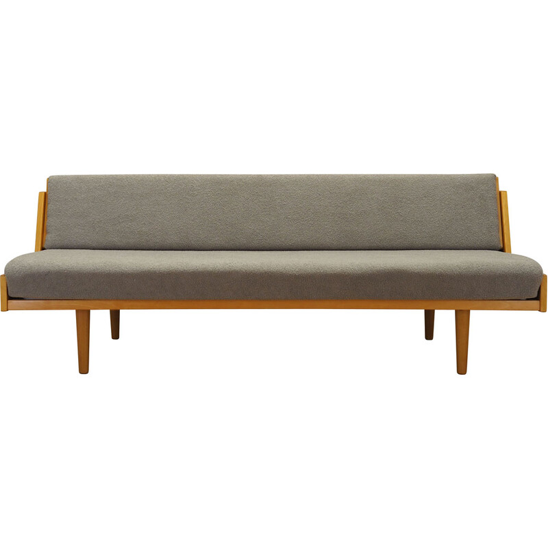 Vintage beechwood Danish sofa by Hans. J. Wegner for Getama, 1960s