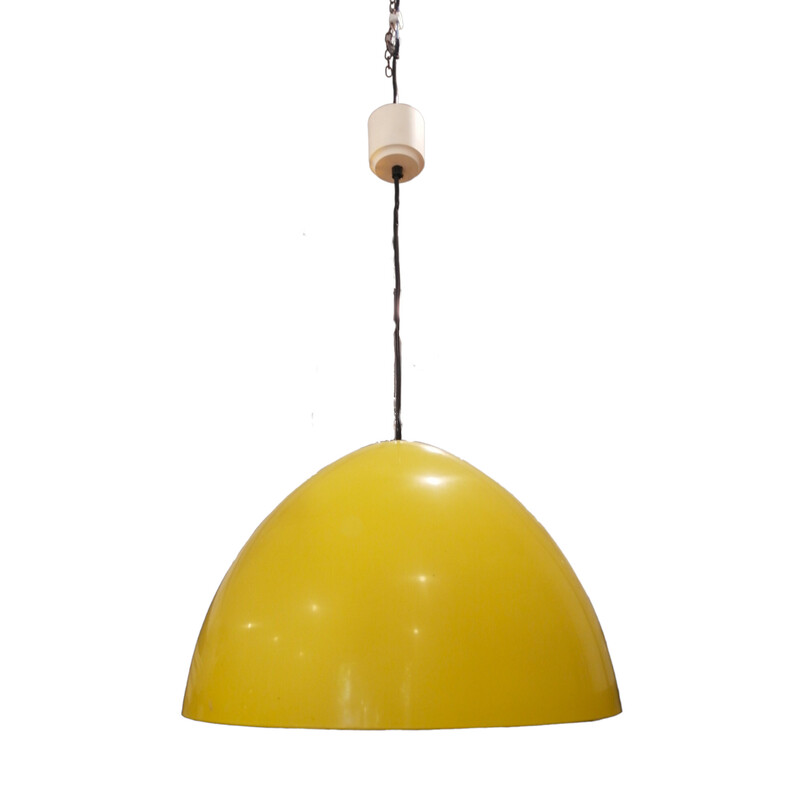 Vintage pendant lamp model 1863 by Martinelli Luce, Italy 1970