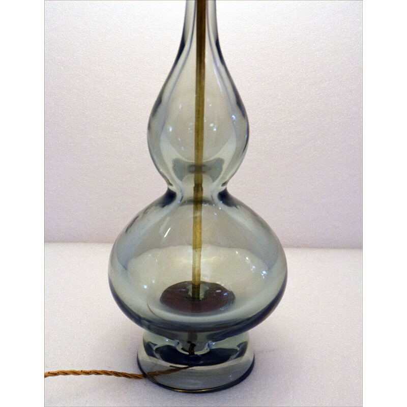 Lampe de table vintage par Flavio Poli pour Seguso Murano, 1950