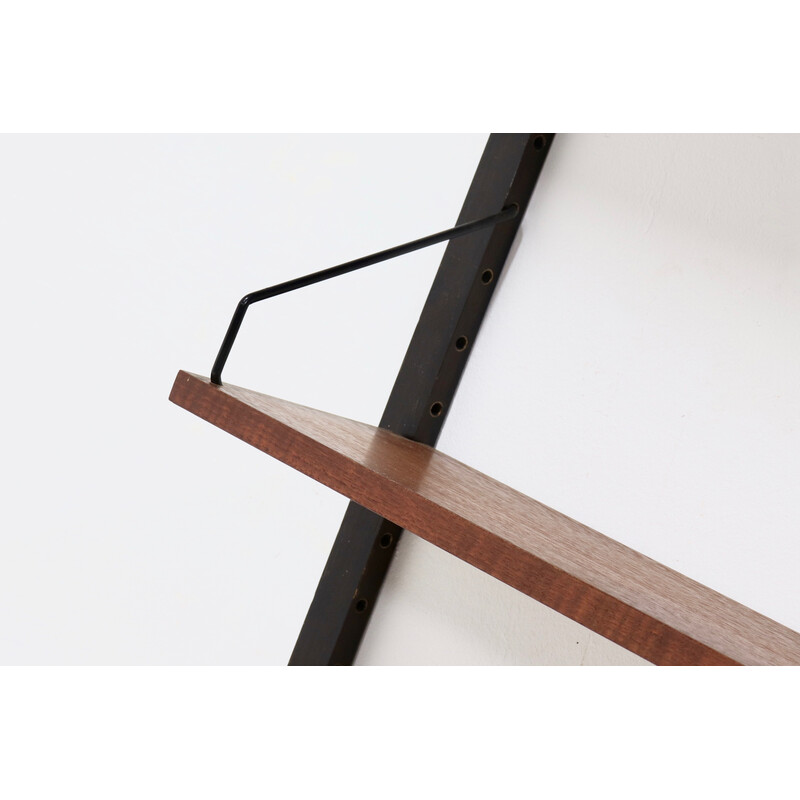 Vintage Royal system teak shelving unit by Poul Cadovius for Cado, Denmark 1960s