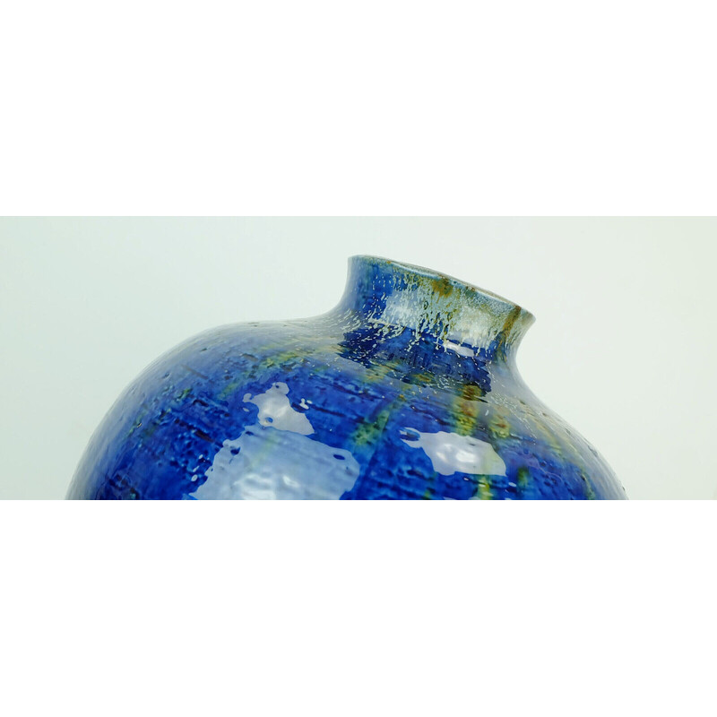Vaso in ceramica di metà secolo, modello n. 823/36 di Carstens Toennishof, 1965