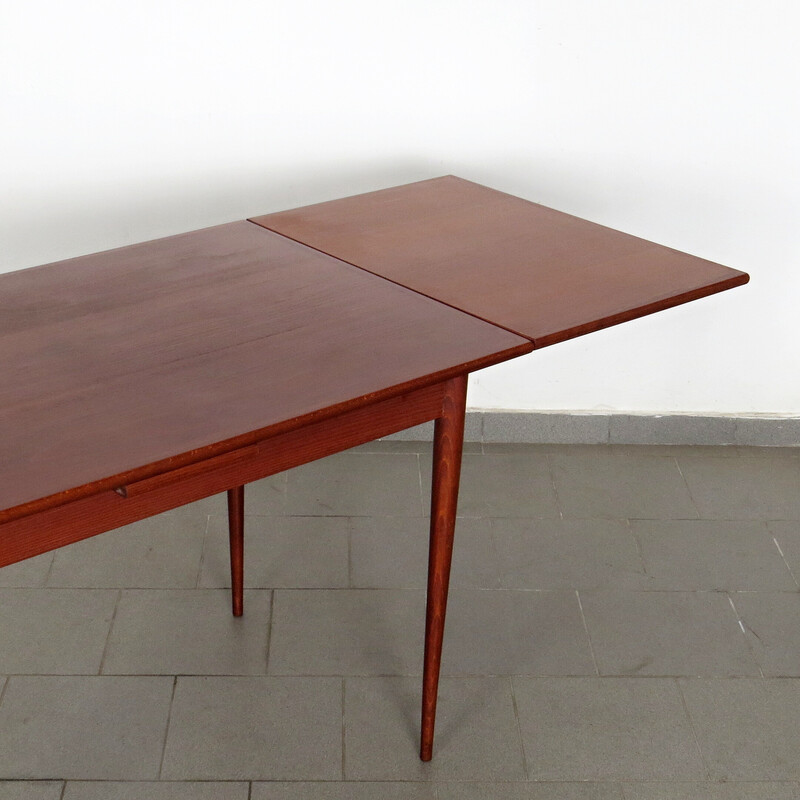 Table pliante vintage par Karel Vyčítal pour Dřevotvar Jablonné nad Orlicí