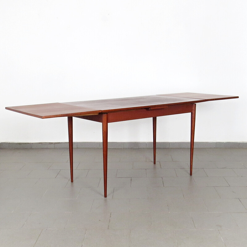 Table pliante vintage par Karel Vyčítal pour Dřevotvar Jablonné nad Orlicí