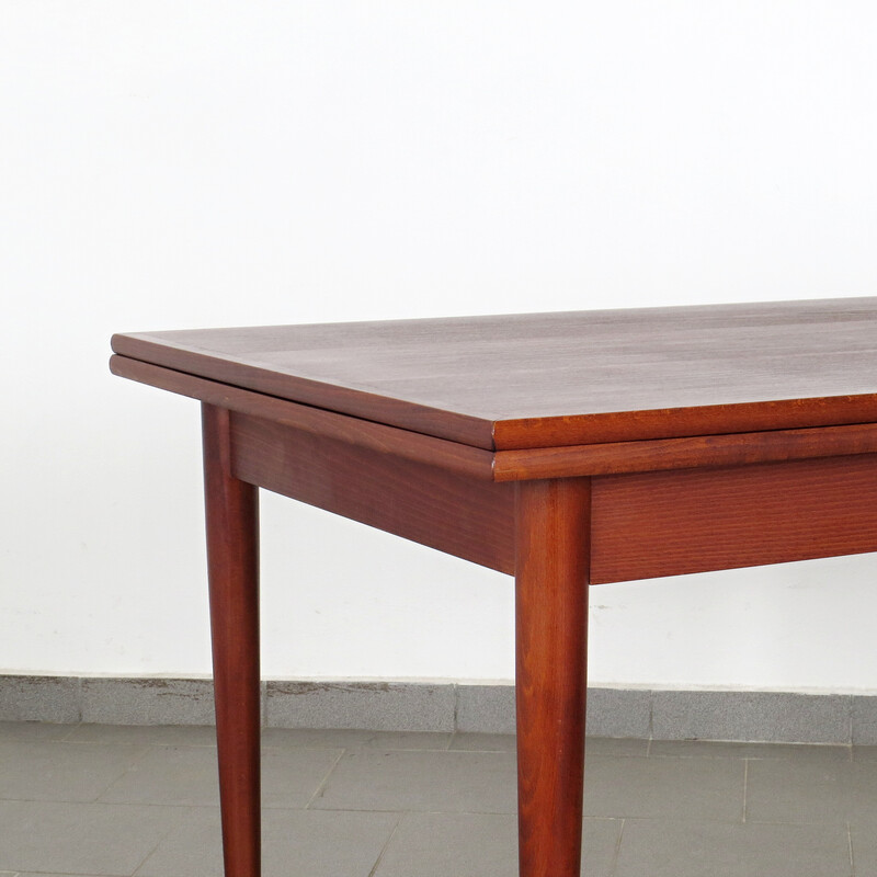 Table pliante vintage par Karel Vyčítal pour Dřevotvar Jablonné nad Orlicí