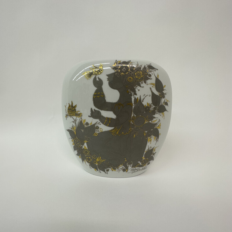 Sammuramat-Vase aus der Mitte des Jahrhunderts von Björn Wiinblad für Rosenthal, 1970er Jahre