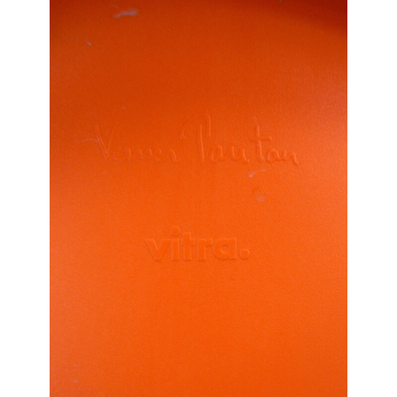 Panton orange child chair Vitra edition - 2000s