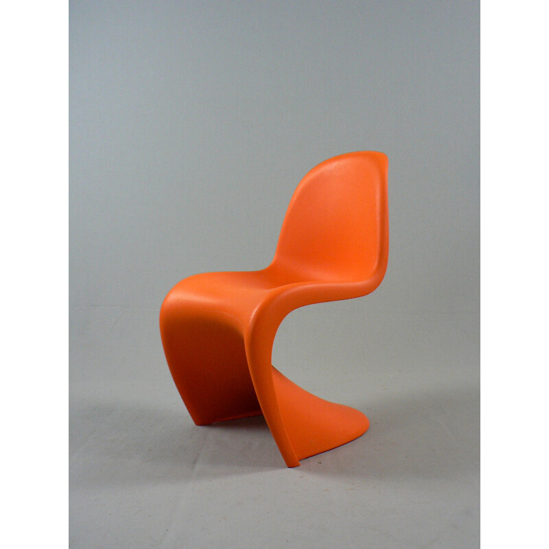 Chaise enfant Panton orange édition Vitra - 2000
