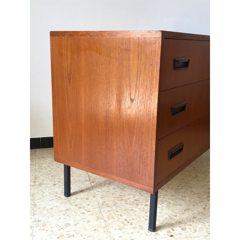 Scandinavian vintage teak chest of drawers, 1960