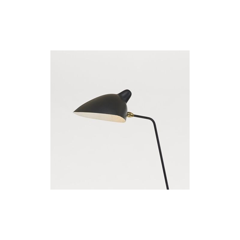 Floor lamp model single by Serge Mouille - 1950s