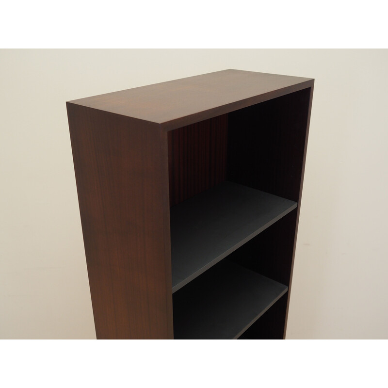 Vintage mahogany bookcase by Omann Jun, Denmark 1970