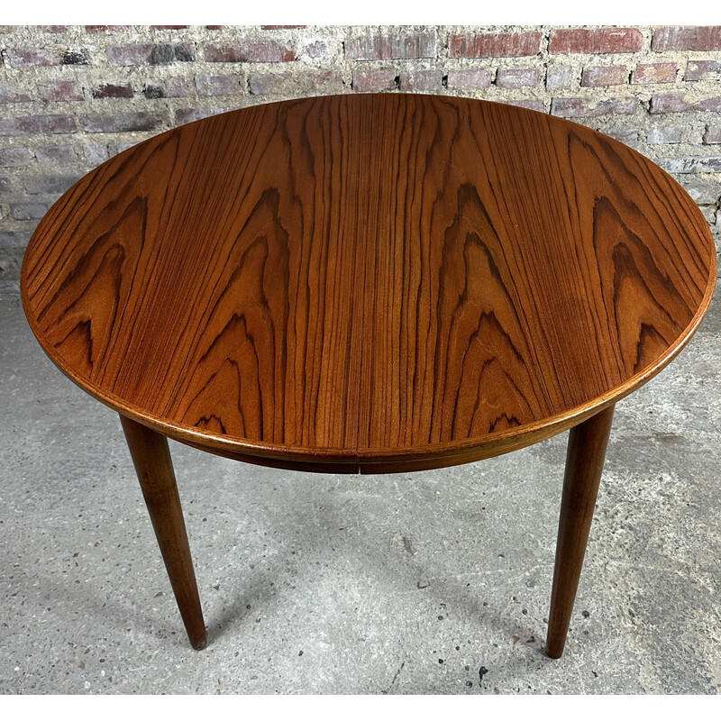 Vintage Scandinavian rosewood table by Skovmand and Andersen, Denmark 1960