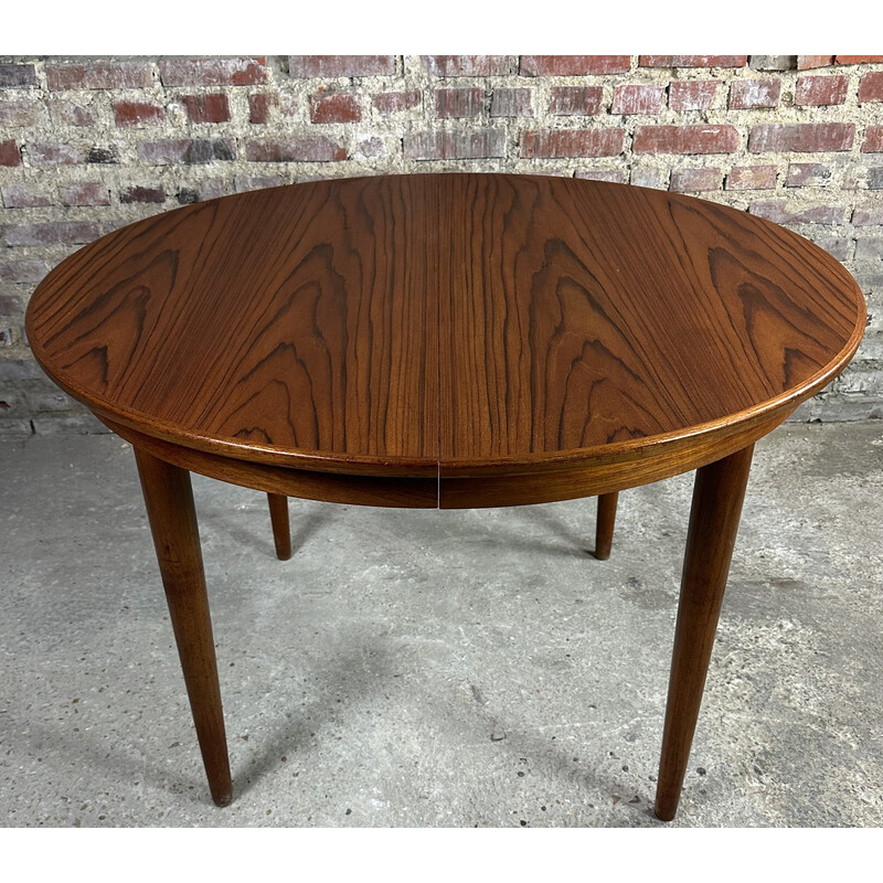 Vintage Scandinavian rosewood table by Skovmand and Andersen, Denmark 1960