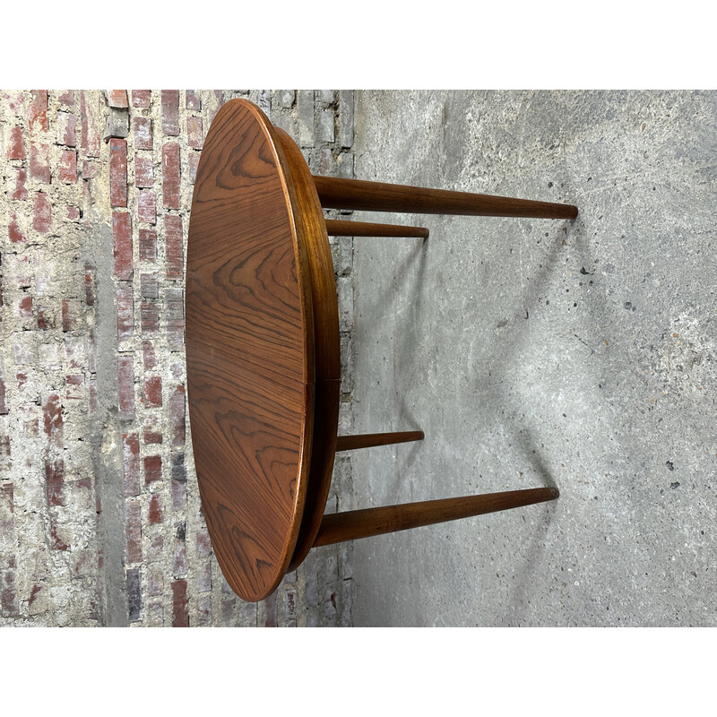 Vintage Scandinavian rosewood table by Skovmand and Andersen, Denmark 1960