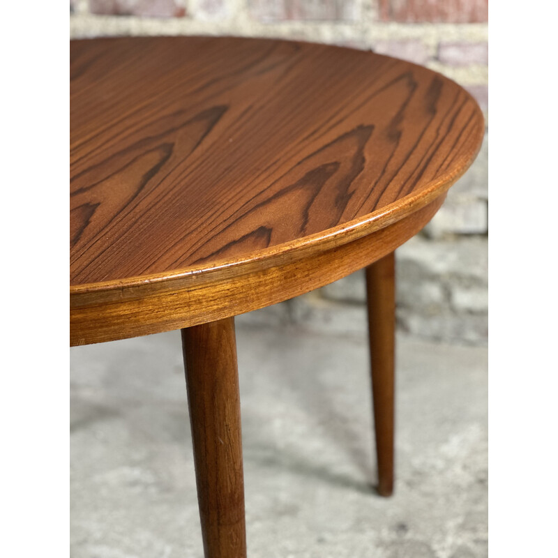 Vintage Scandinavian rosewood table by Skovmand and Andersen, Denmark 1960