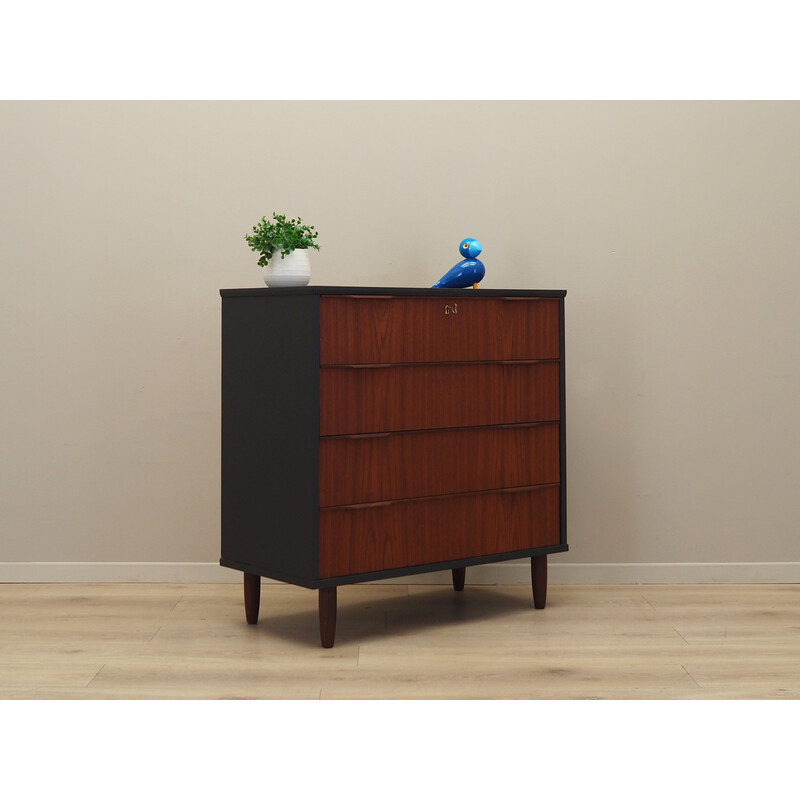 Vintage teak chest of drawers, Denmark 1970