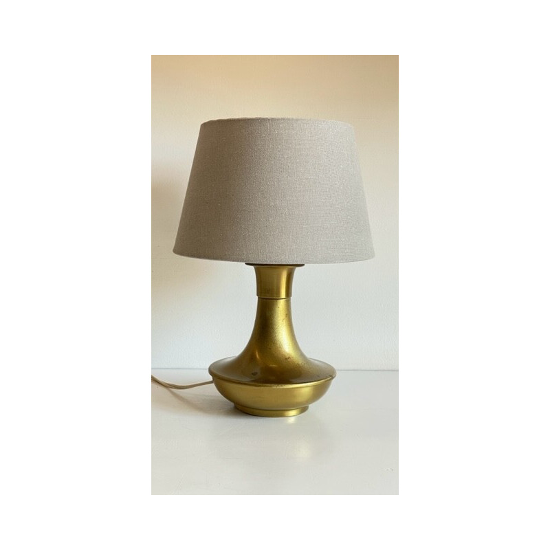 Vintage brass lamp, 1970