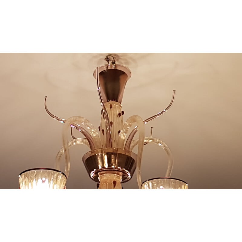 Vintage Caigo chandelier by Olivier Gagnère for Véronese Paris