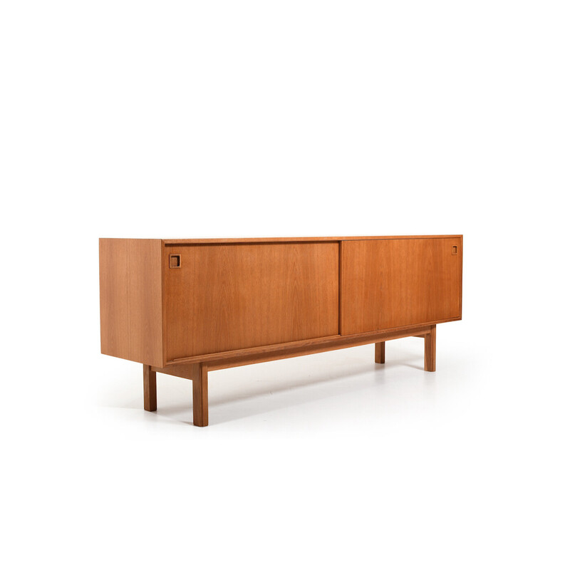 Enfilade vintage modèle No.21 en bois de chêne par Omann Jun. Møbelfabrik, Danemark 1960