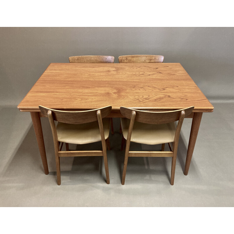 "Scandinavian Design" vintage dining set, 1950