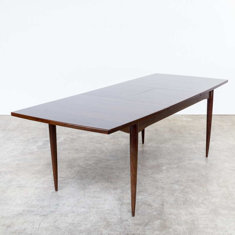 Table à repas scandinave en palissandre - 1960