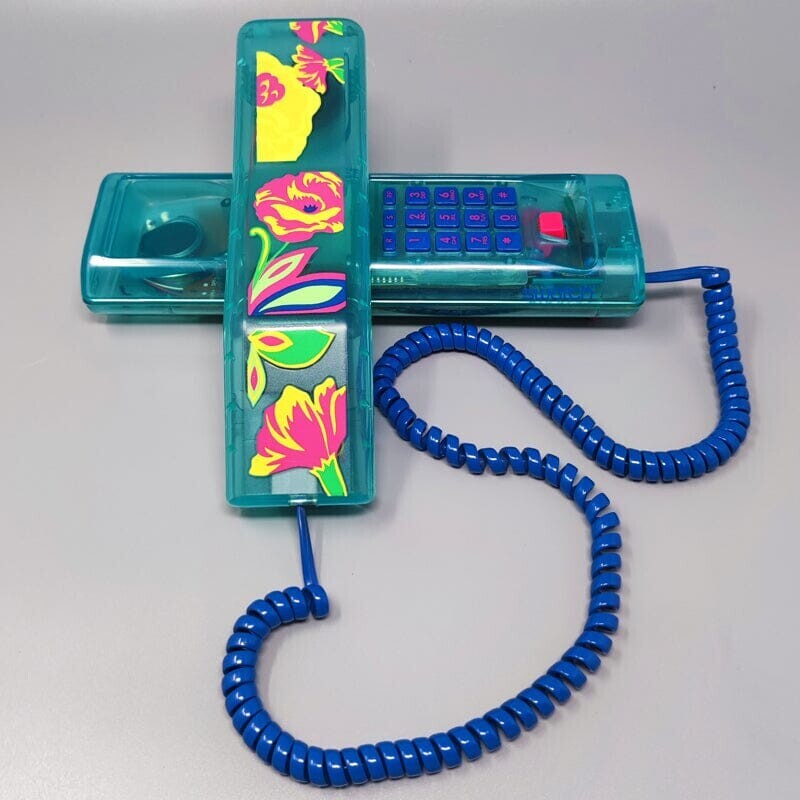 Telefone duplo vintage "Deluxe", década de 1990