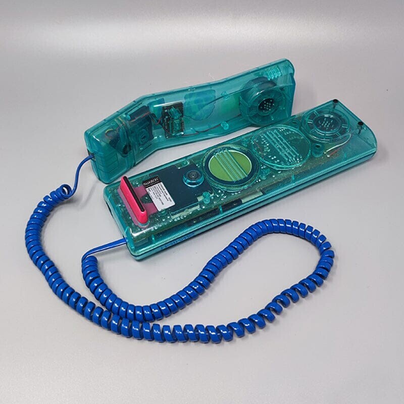 Teléfono gemelo vintage "Deluxe", años 90