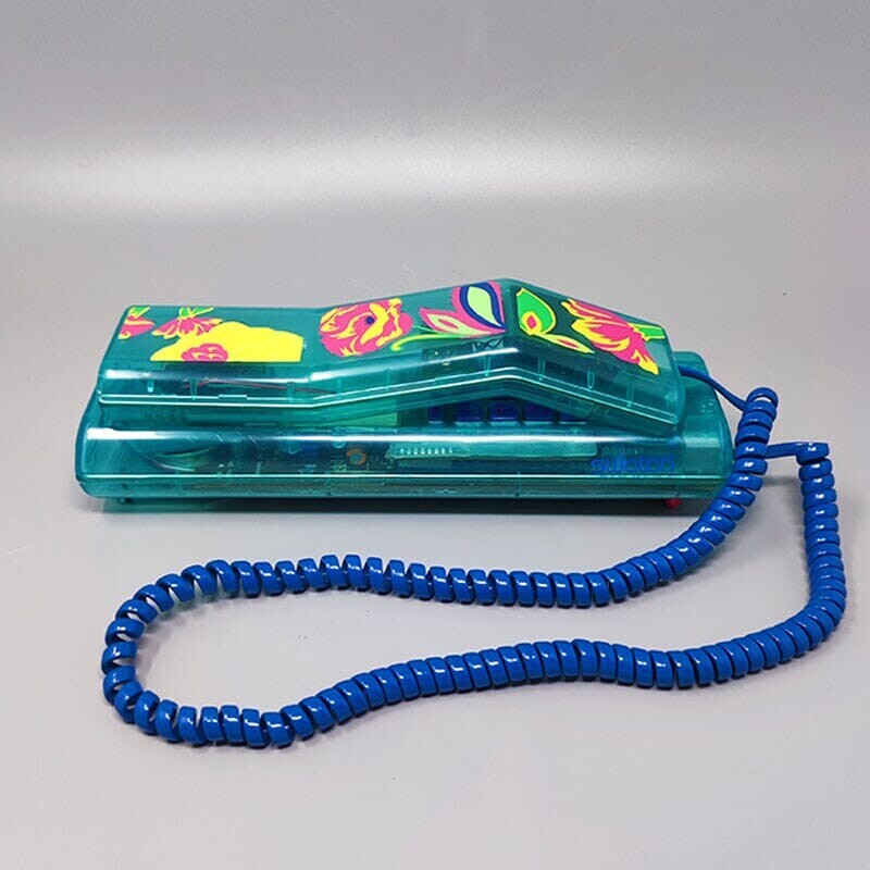 Telefone duplo vintage "Deluxe", década de 1990