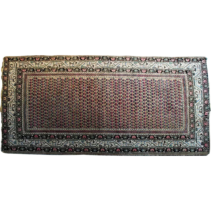 Vintage Persian rug Sarough Boteh Mir, Iran