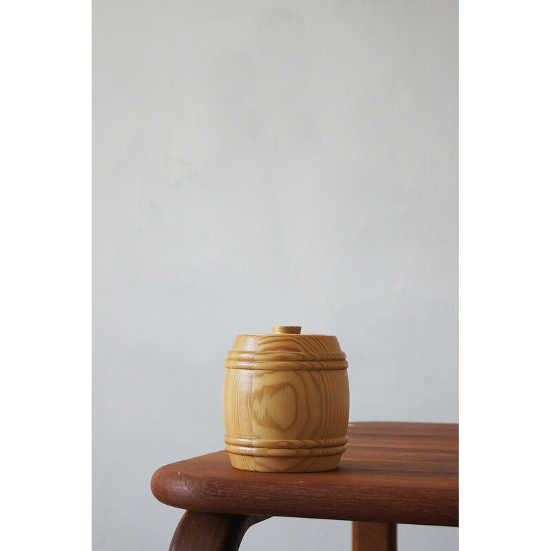 Vintage wooden container by Sanderson Nora Stad, Sweden