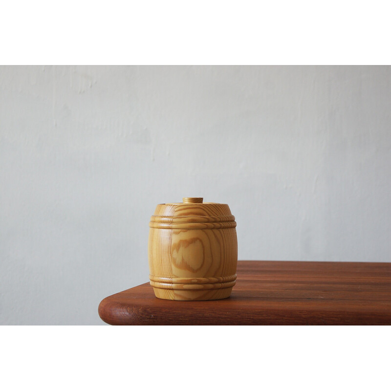 Vintage wooden container by Sanderson Nora Stad, Sweden