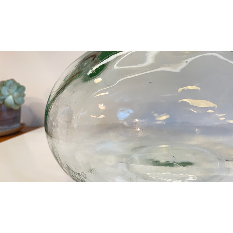 Vasetti vintage in vetro soffiato e sughero