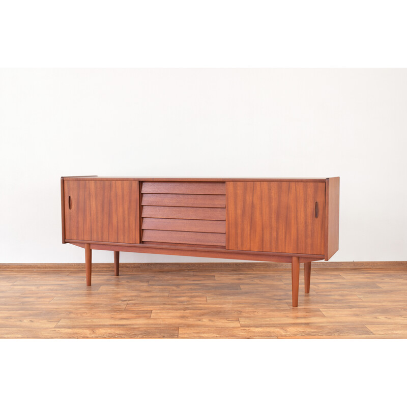 Vintage teak Trio sideboard by Nils Jonsson for Hugo Troeds, 1960