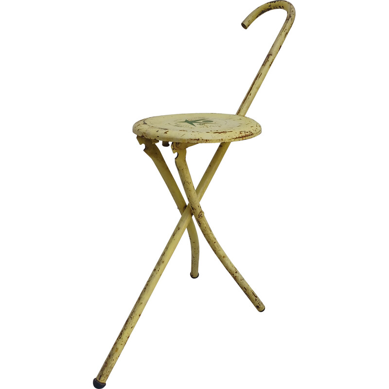 Vintage cane seat for the Brussels World Fair, 1958