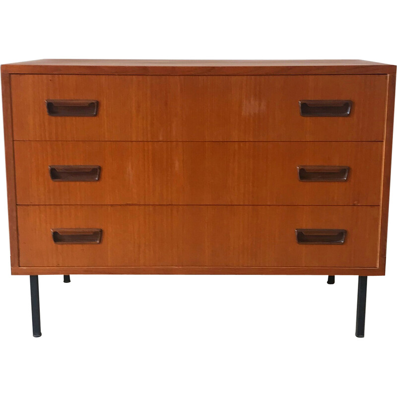 Scandinavian vintage teak chest of drawers, 1960