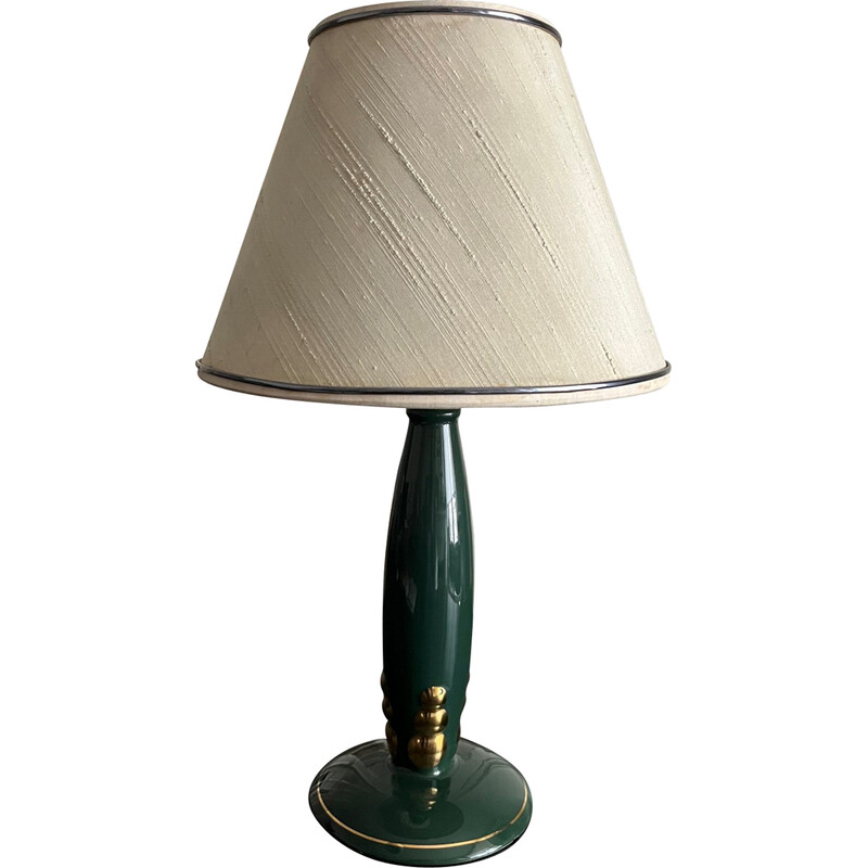 Lampe vintage en faïence par Drimmer, 1980