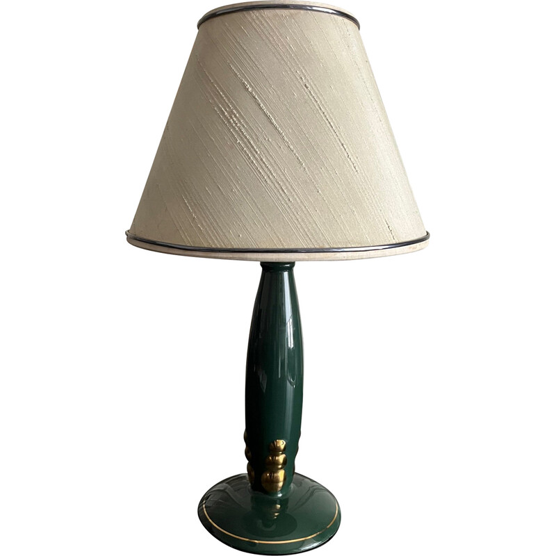 Vintage earthenware lamp by Drimmer, 1980