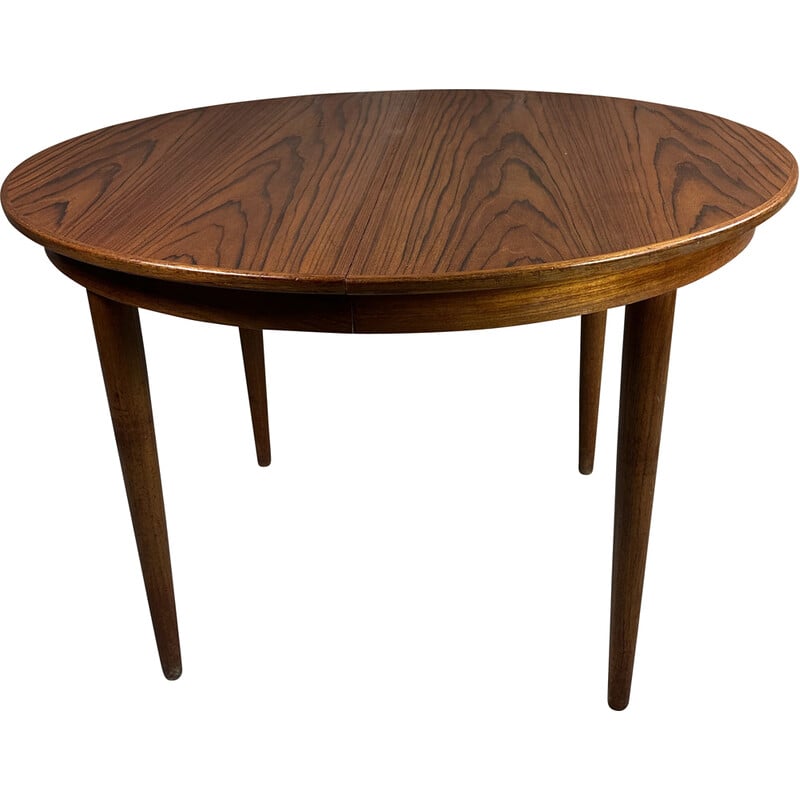 Vintage Scandinavian rosewood table by Skovmand and Andersen, Denmark 1960