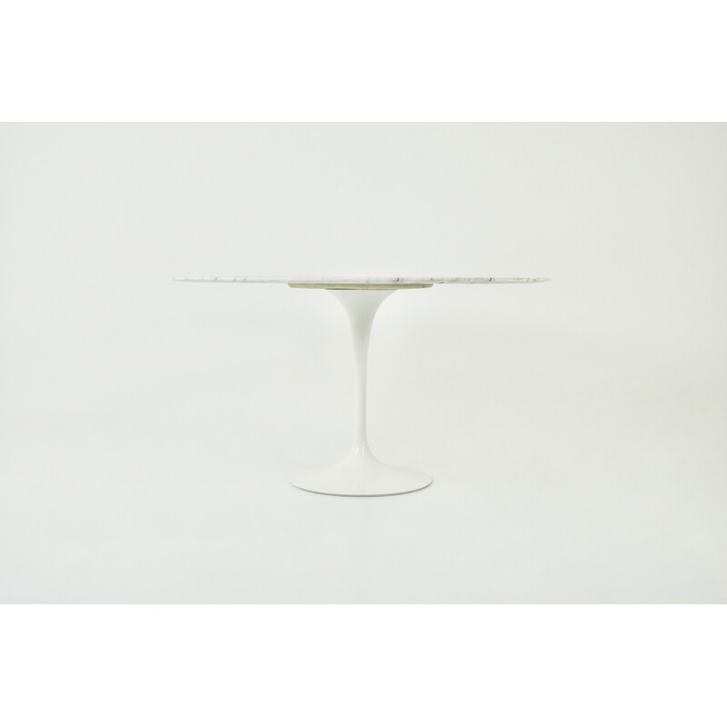 Mesa de comedor vintage de mármol de Eero Saarinen para Knoll International, 1960