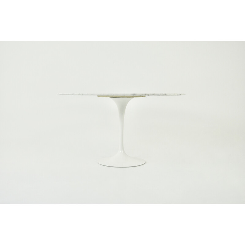 Mesa de jantar vintage em mármore de Eero Saarinen para a Knoll International, 1960