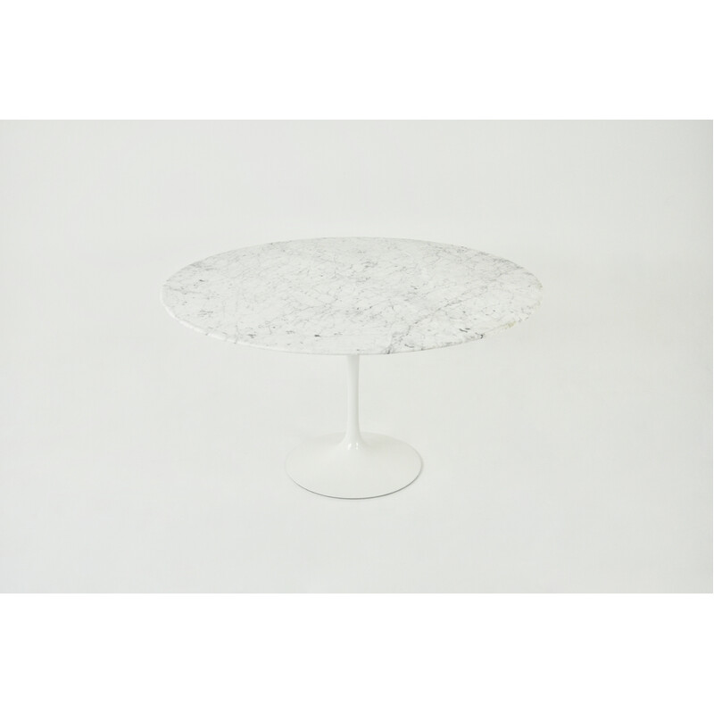 Mesa de jantar vintage em mármore de Eero Saarinen para a Knoll International, 1960