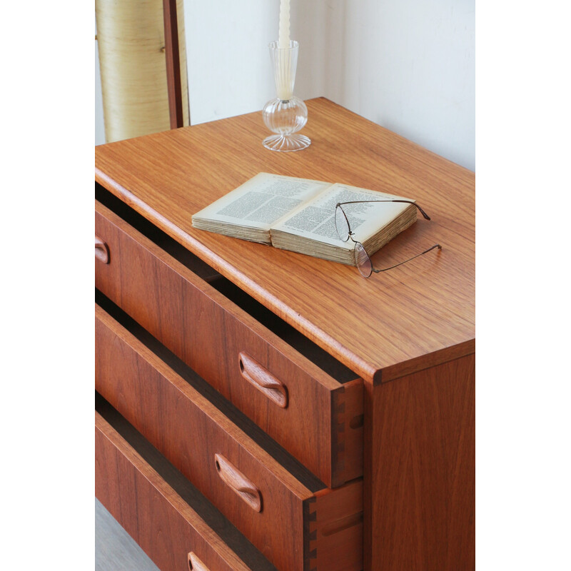 Vintage teak 3-drawer pedestal by G Plan, 1960