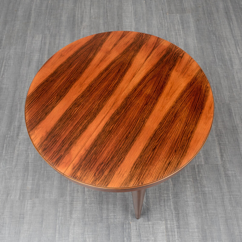 Brown coffee table in rosewood - 1960s